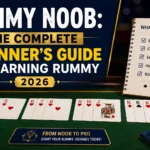 Rummy Noob complete beginner's guide to learning rummy in 2026 with playing cards, sequences, and game basics.