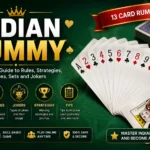 Indian Rummy complete guide featuring 13 Card Rummy rules, sequences, sets, jokers and strategies